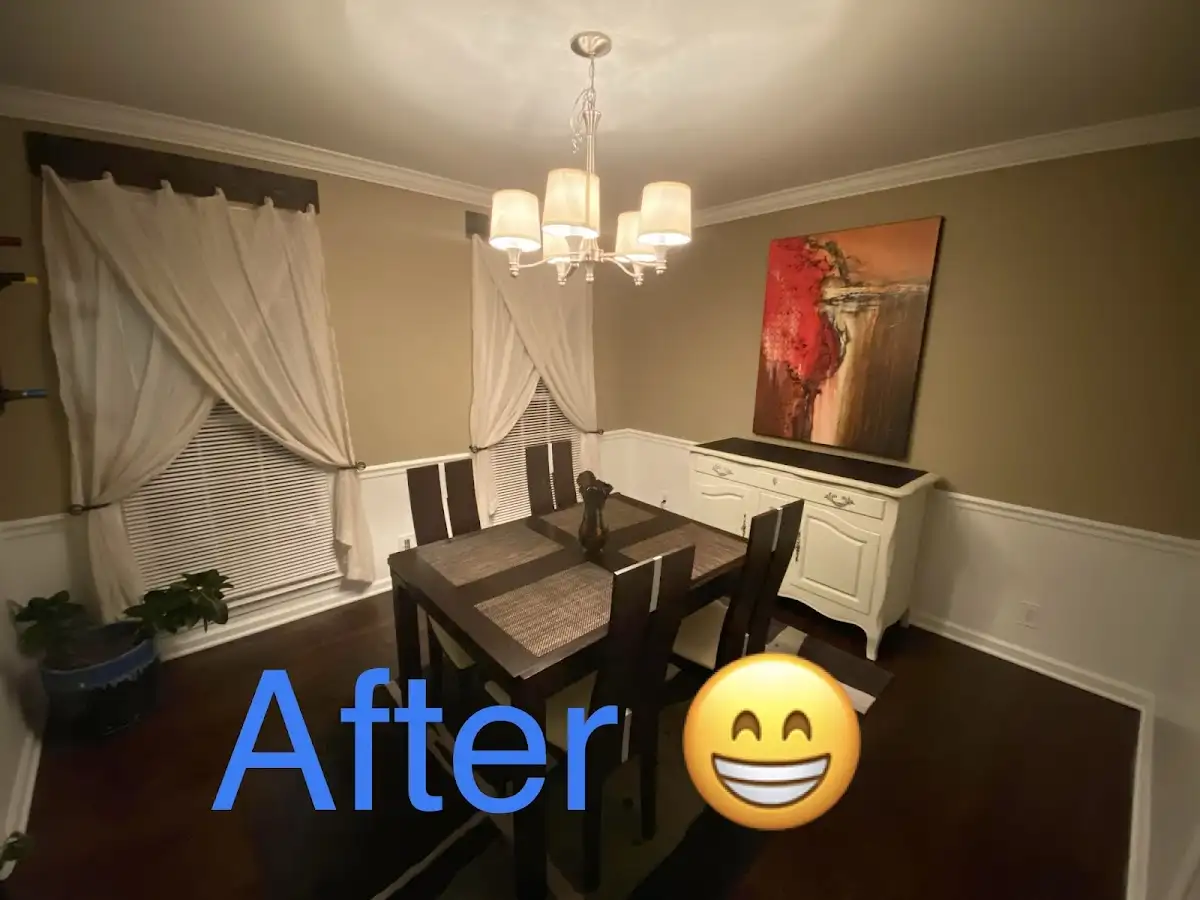 Professional dining room restoration after water damage in Milwaukee